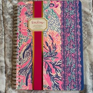 Lilly Pulitzer Mini Notebook w/ Pocket Aquadesiac